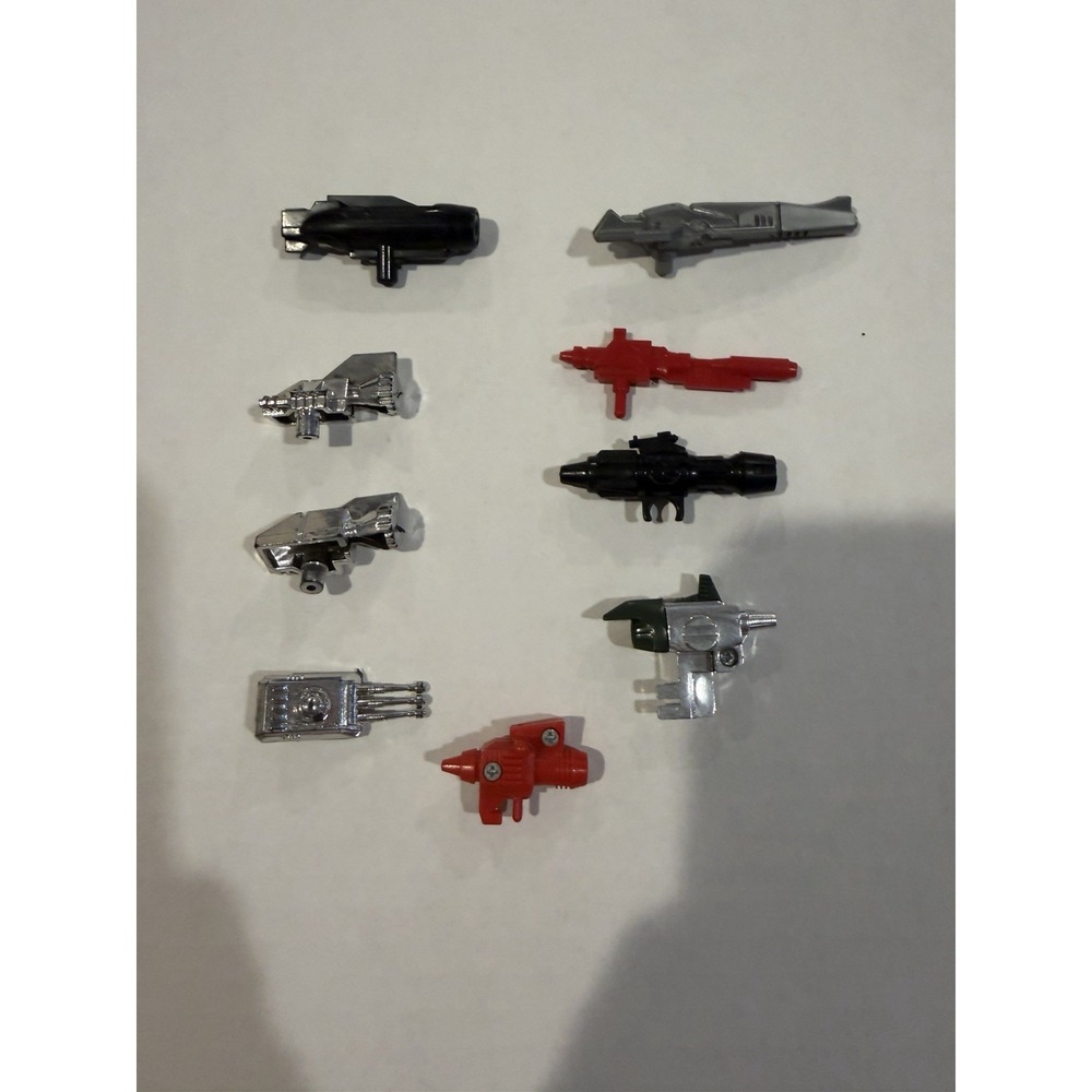 Vintage Transformers G1 Accessories Weapons Lot 1980s Hasbro Guns Weapons Parts